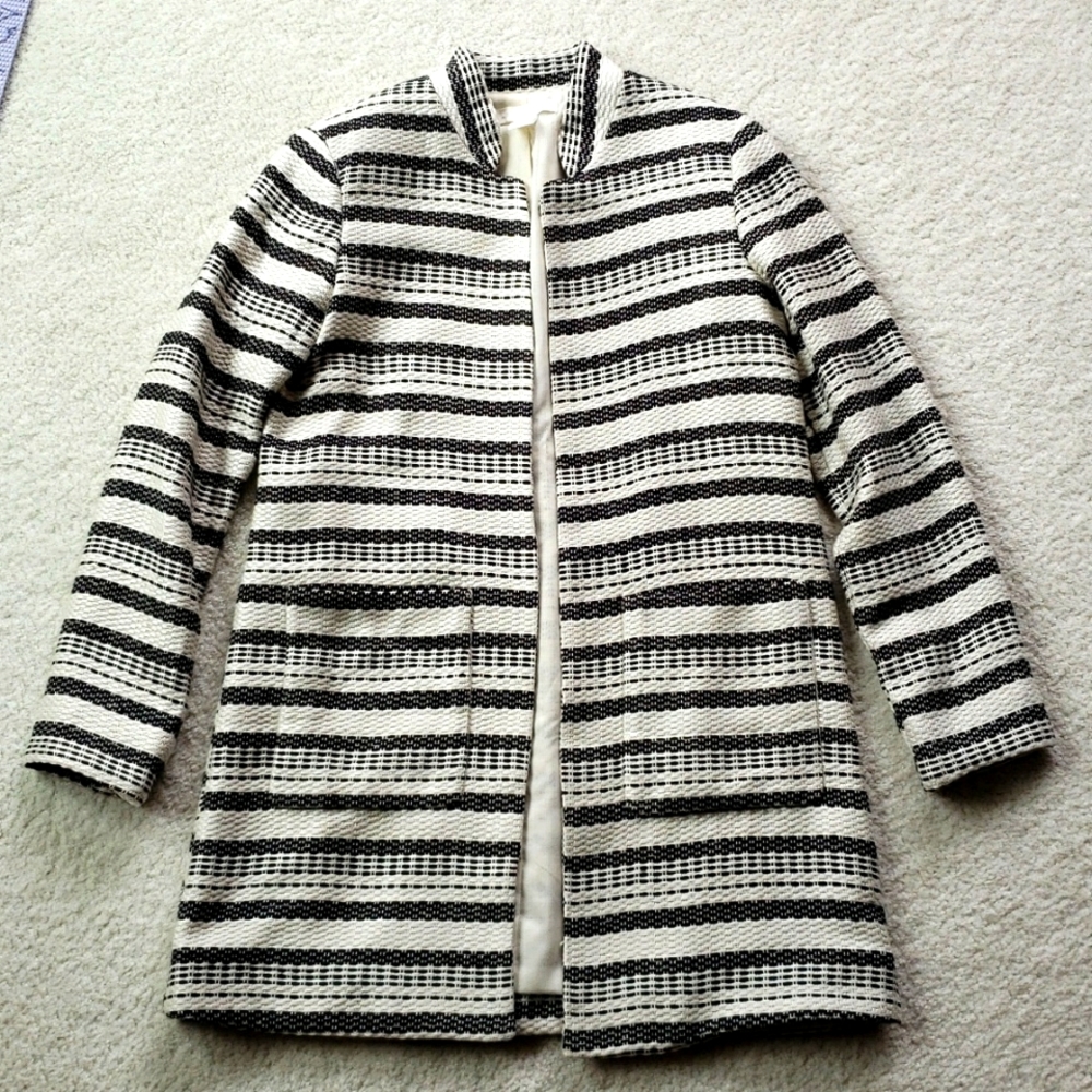 H & M Blazer Car Coat
